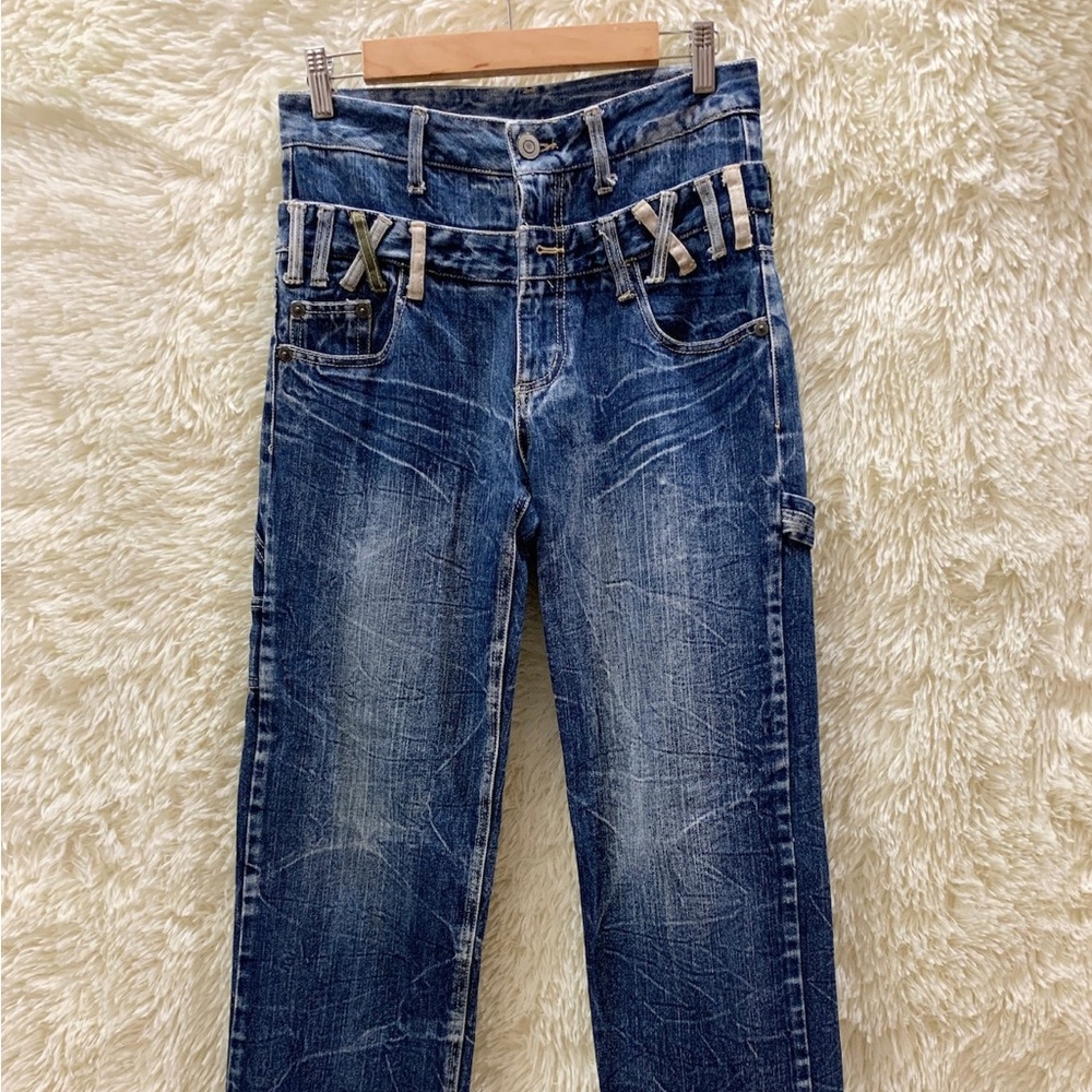 Hysteric double waisted jeans